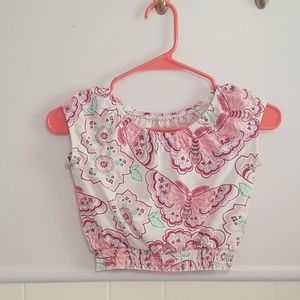 Children's butterfly top